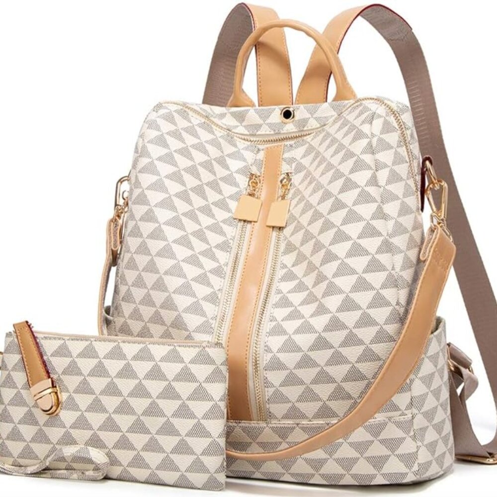 Luxe Vegan Leather Backpack